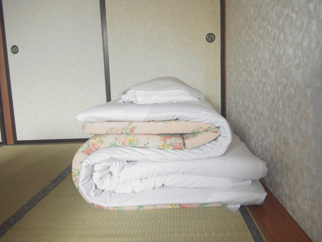 あわび山荘布団