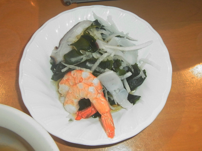 エビと海藻