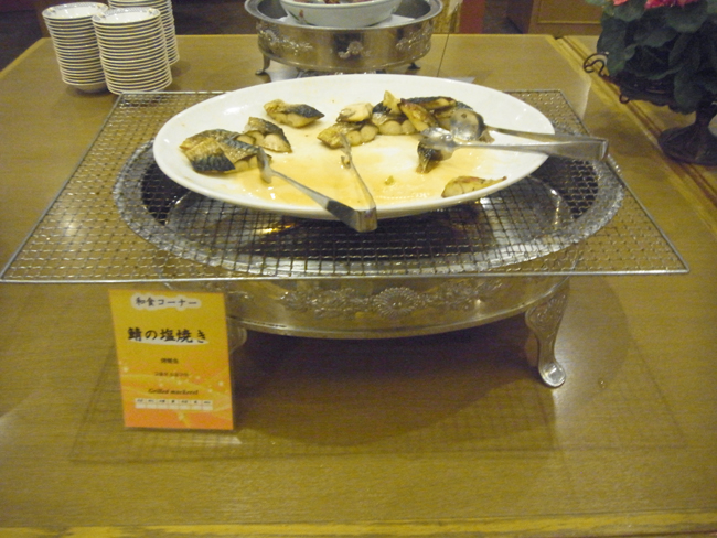 鯖の塩焼き