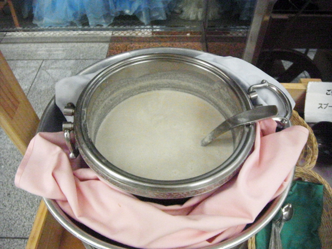 きのこクリームスープ