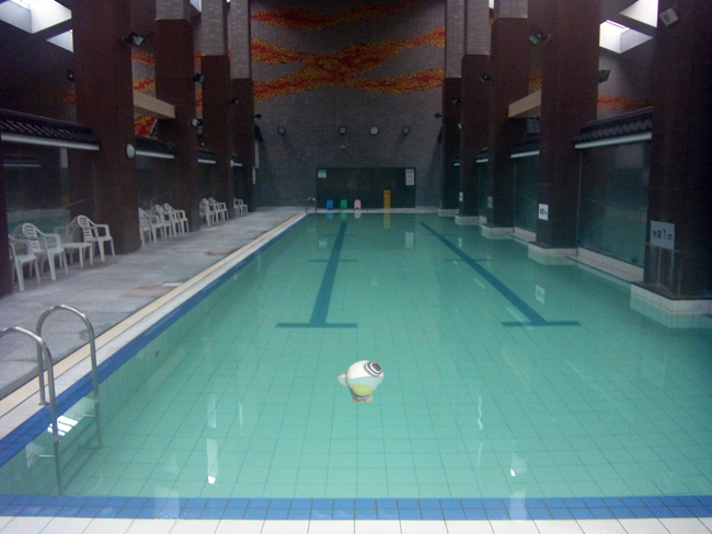 温泉プール