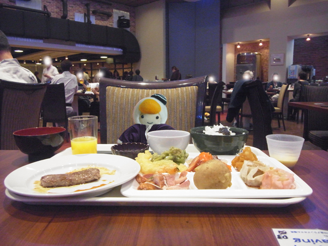 とまチョップの食事