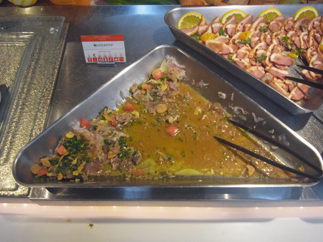 鰹のたたきサラダ