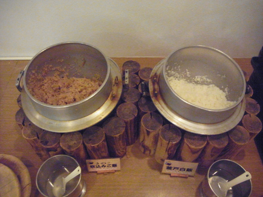 白米と炊き込みご飯
