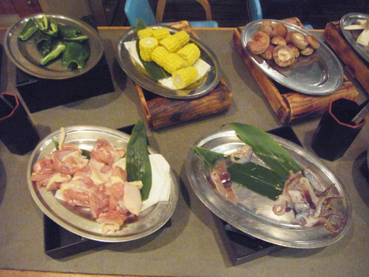 バーベキュー食材
