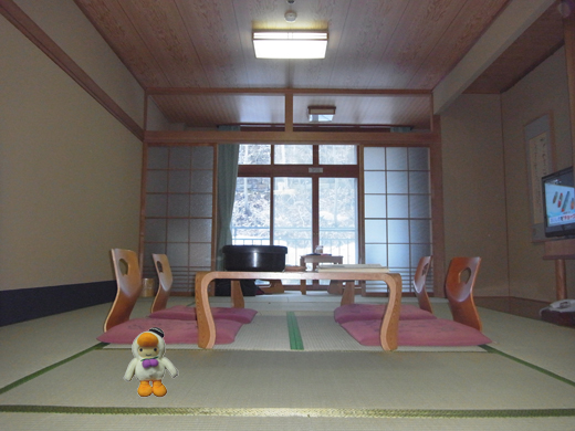 部屋の中