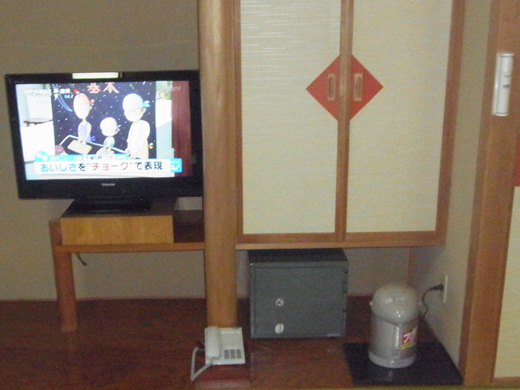 部屋の備品