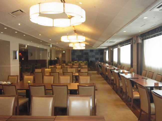 定山渓ビューホテル朝食会場