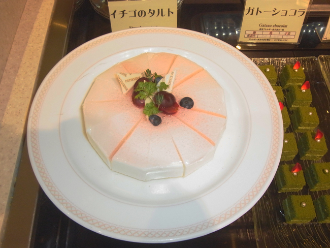 桜のレアチーズ