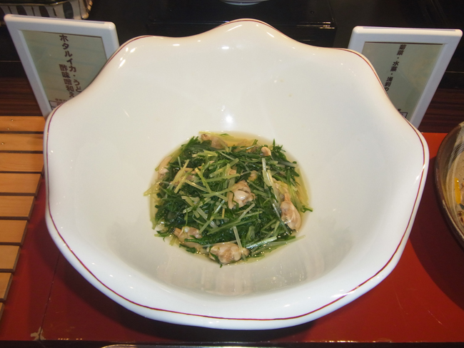 菊菜・水菜・浅利のお浸し
