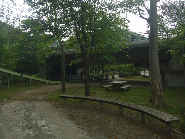 定山渓大橋公園