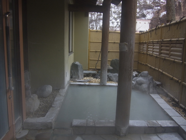 花鐘亭はなや露天風呂