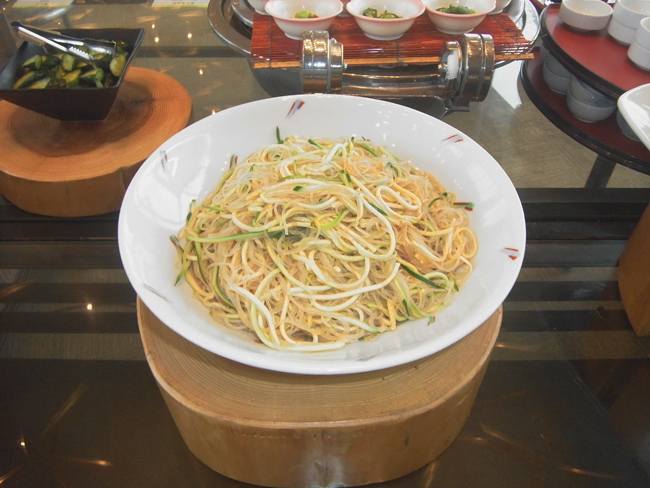 ズッキーニと春雨の冷菜