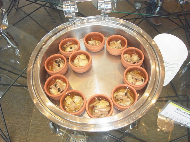 鶏肉の香り蒸し