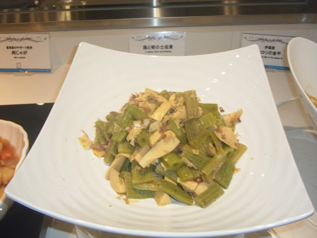 蕗と筍の土佐煮