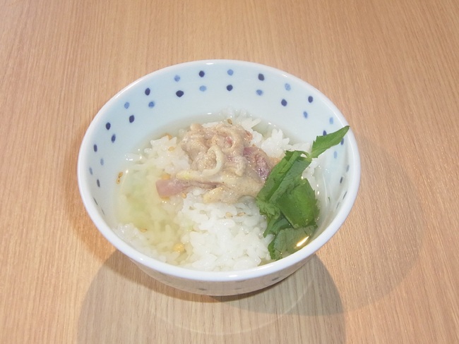 ホッキ茶漬け