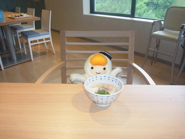 とまチョップの食事