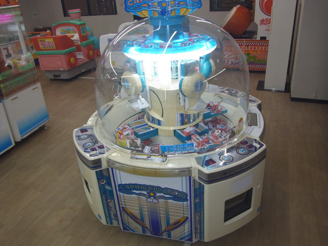 丸いクレーンゲーム