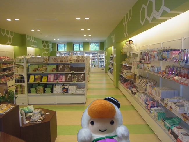 売店内