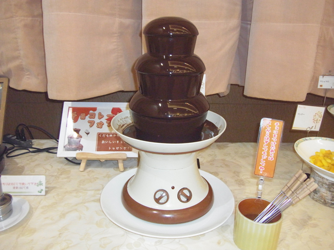 チョコレートフォンデュ