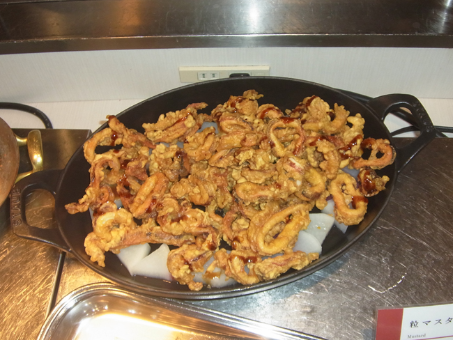 北海道産烏賊と焼き大根バルサミソース