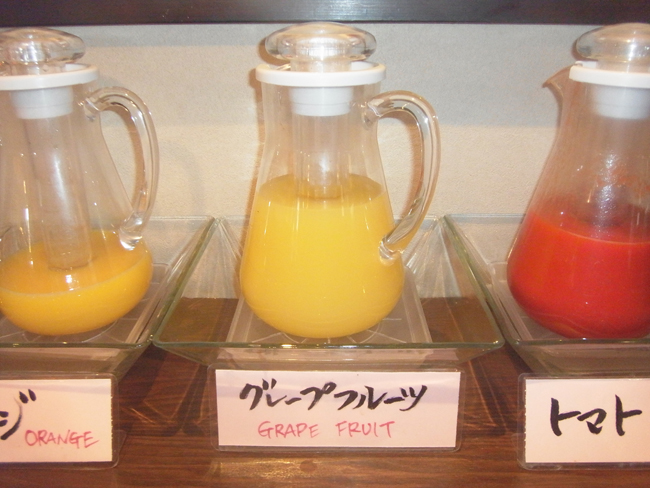 グレープフルーツジュース