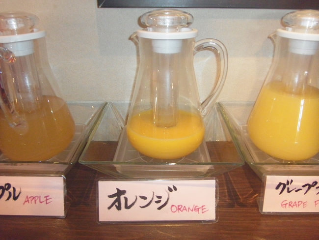 オレンジジュース