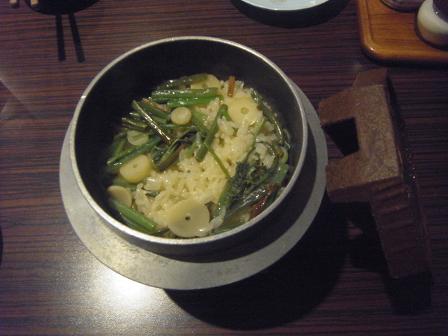 山菜御飯