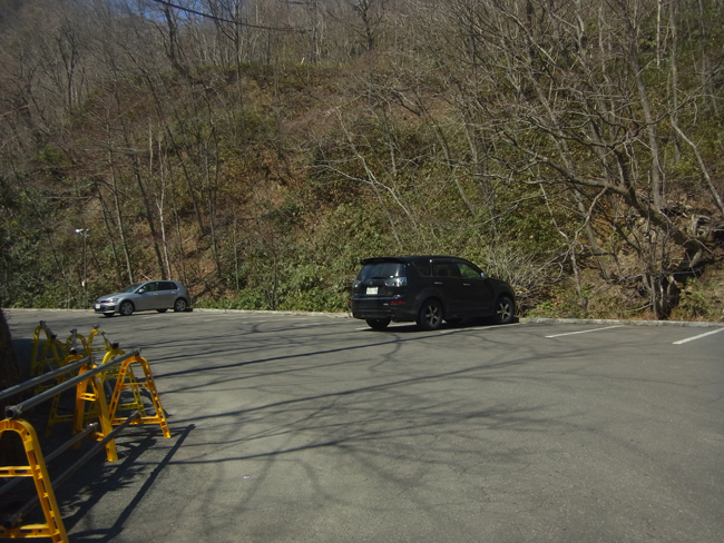 石水亭駐車場