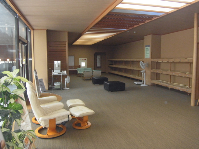 辛夷館脱衣場