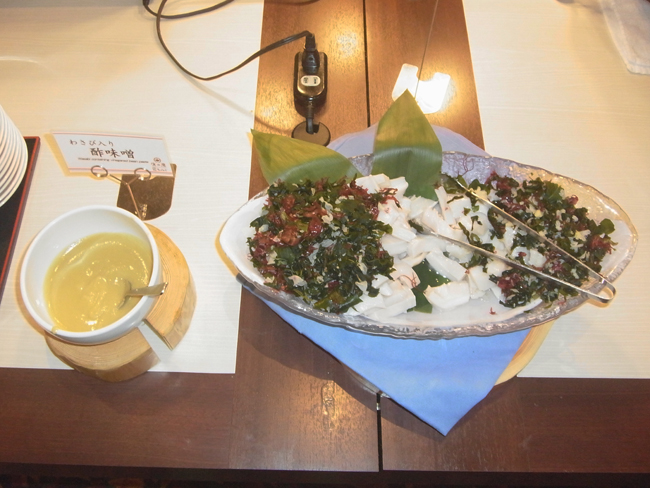 たこ頭の刺身