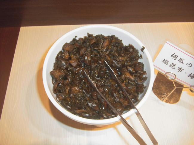 キュウリのからし漬け