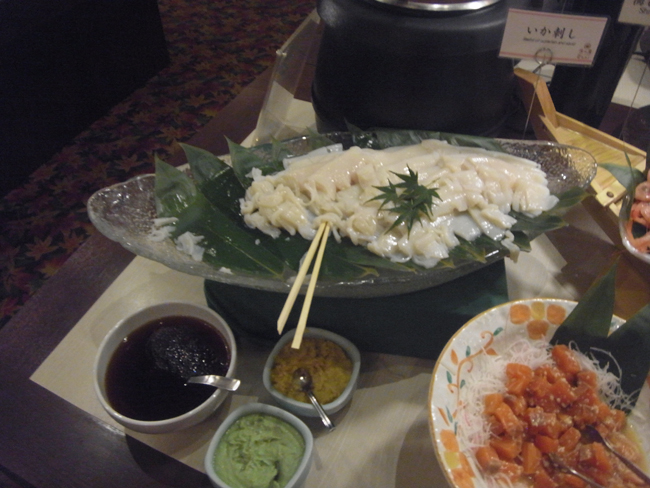 イカの刺身