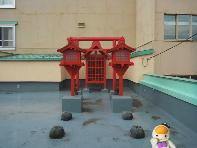定山渓鹿の湯鳥居