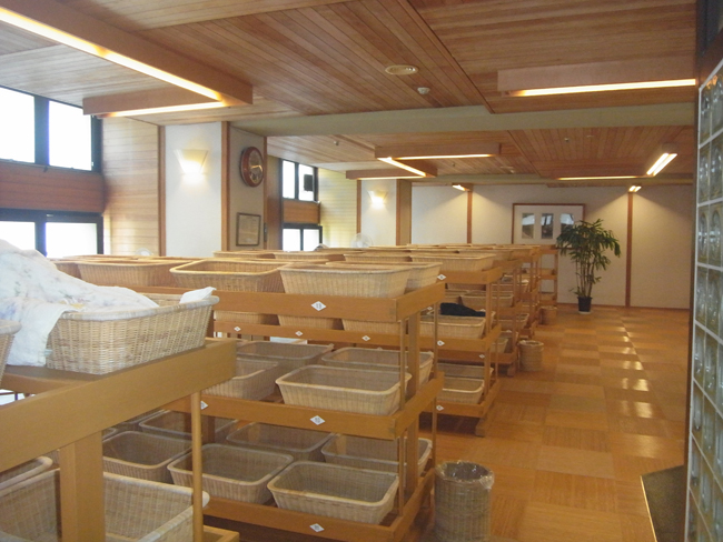 定山渓鹿の湯脱衣場