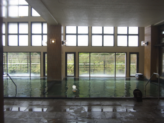 熱めの湯
