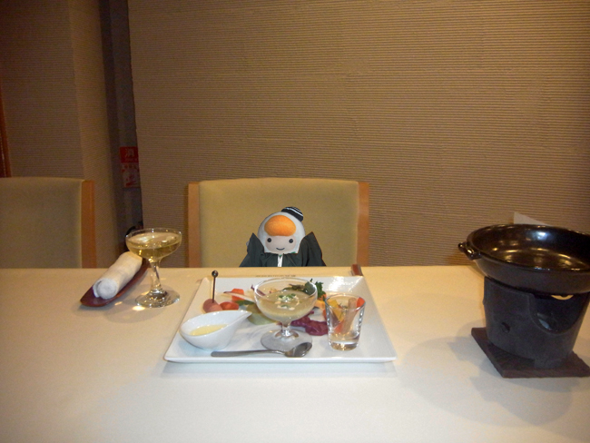 夕食