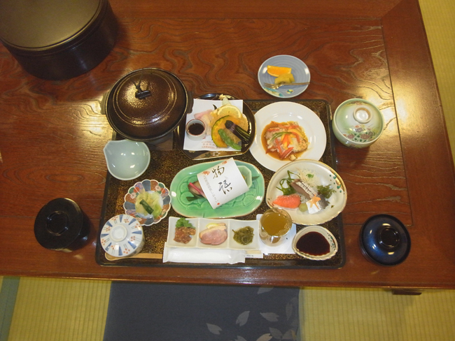 豊浦しおさい部屋食