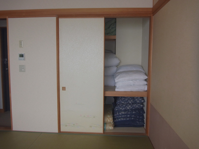 押入れの中