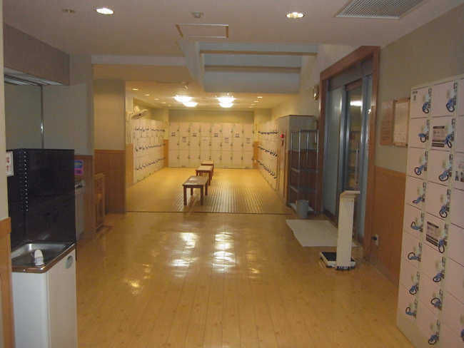 脱衣場