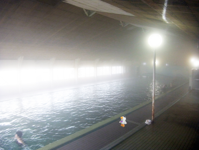温泉プール