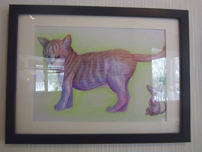 猫の絵