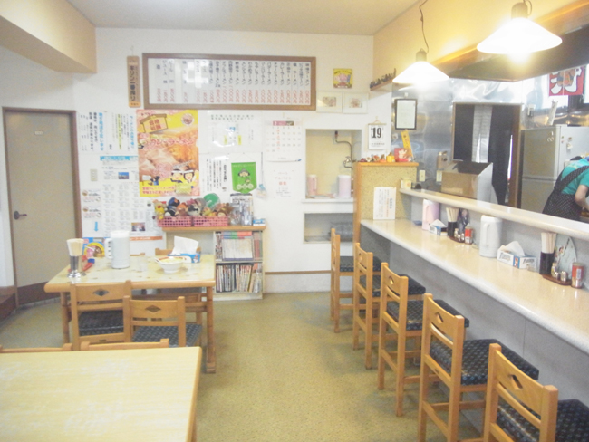 つるつる屋店内
