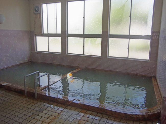 熱めの湯
