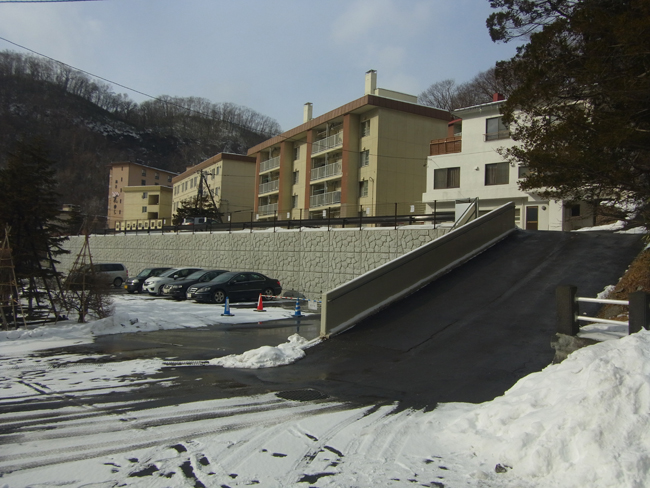 滝本イン専用駐車場