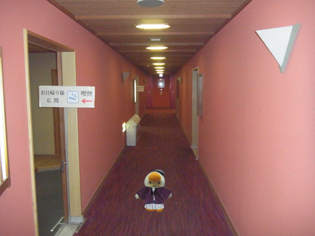西館専用通路
