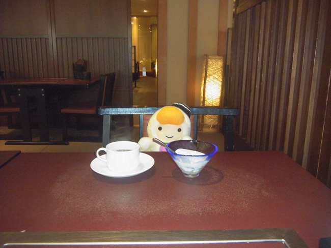 〆のコーヒー