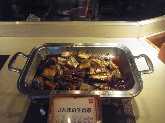 さんまの生姜煮