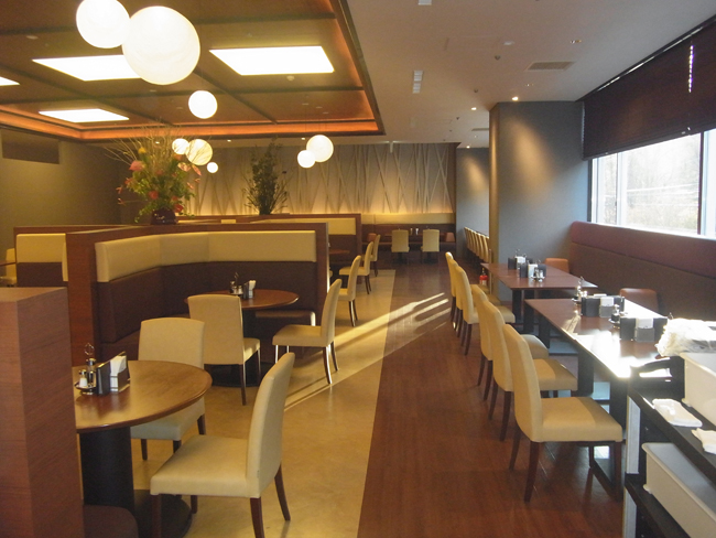 洞爺サンパレス朝食会場