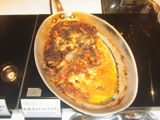 茄子とトマトグラタン